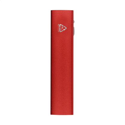 RaluBase újrahasznosított alumínium power bank piros – Dekormunka – további kép 3