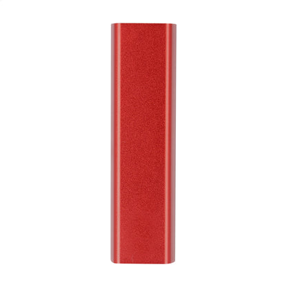 RaluBase újrahasznosított alumínium power bank piros – Dekormunka – további kép 5