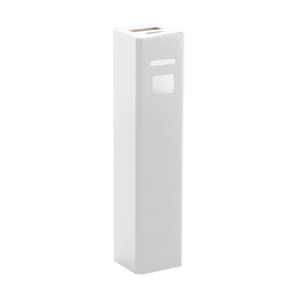 Balzur alumínium USB power bank fehér – Dekormunka