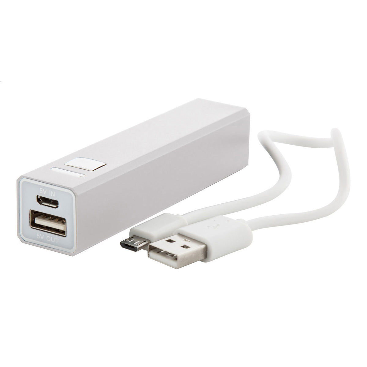 Balzur alumínium USB power bank fehér – Dekormunka – további kép 3
