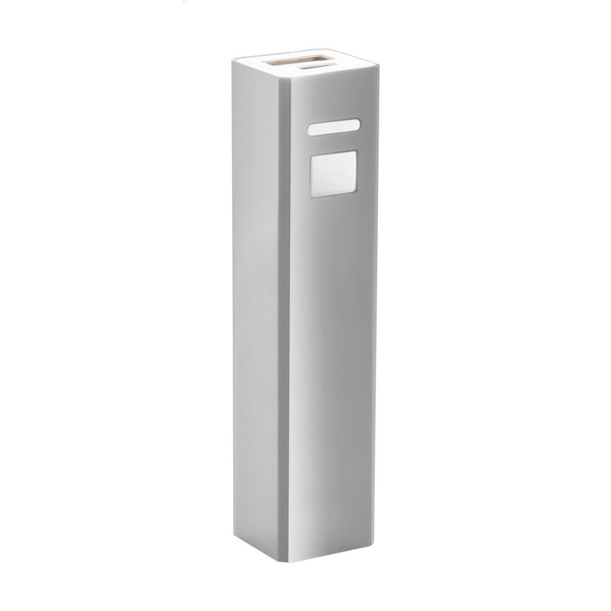 Balzur alumínium USB power bank ezüst – Dekormunka