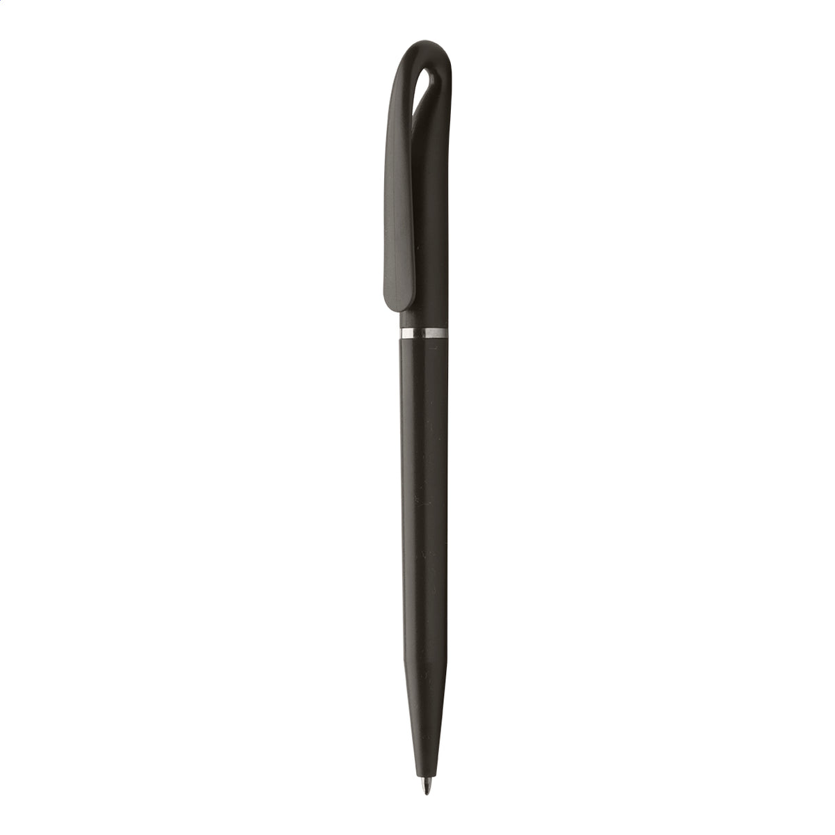 Swim műanyag reklámtoll, egyedi logózáshoz - fekete