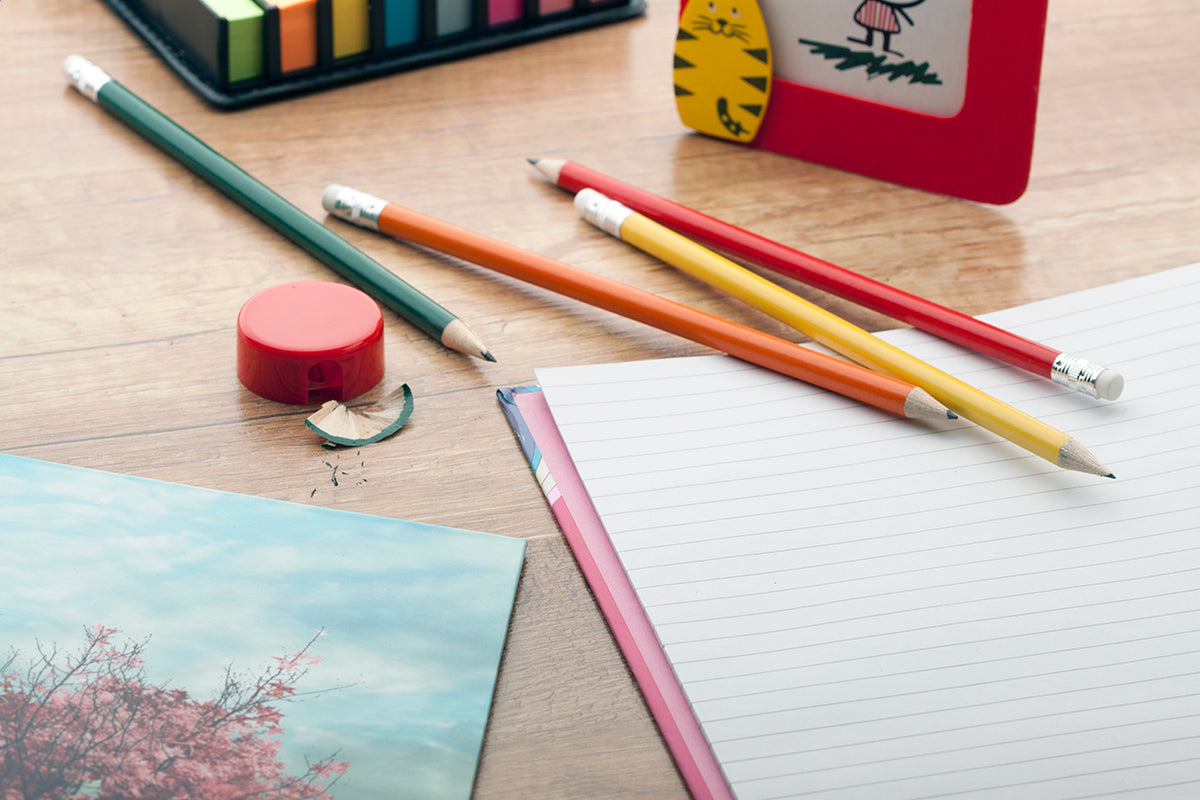 Woncil fa HB grafitceruza radírral, egyedi logózáshoz - narancssárga - további kép 2