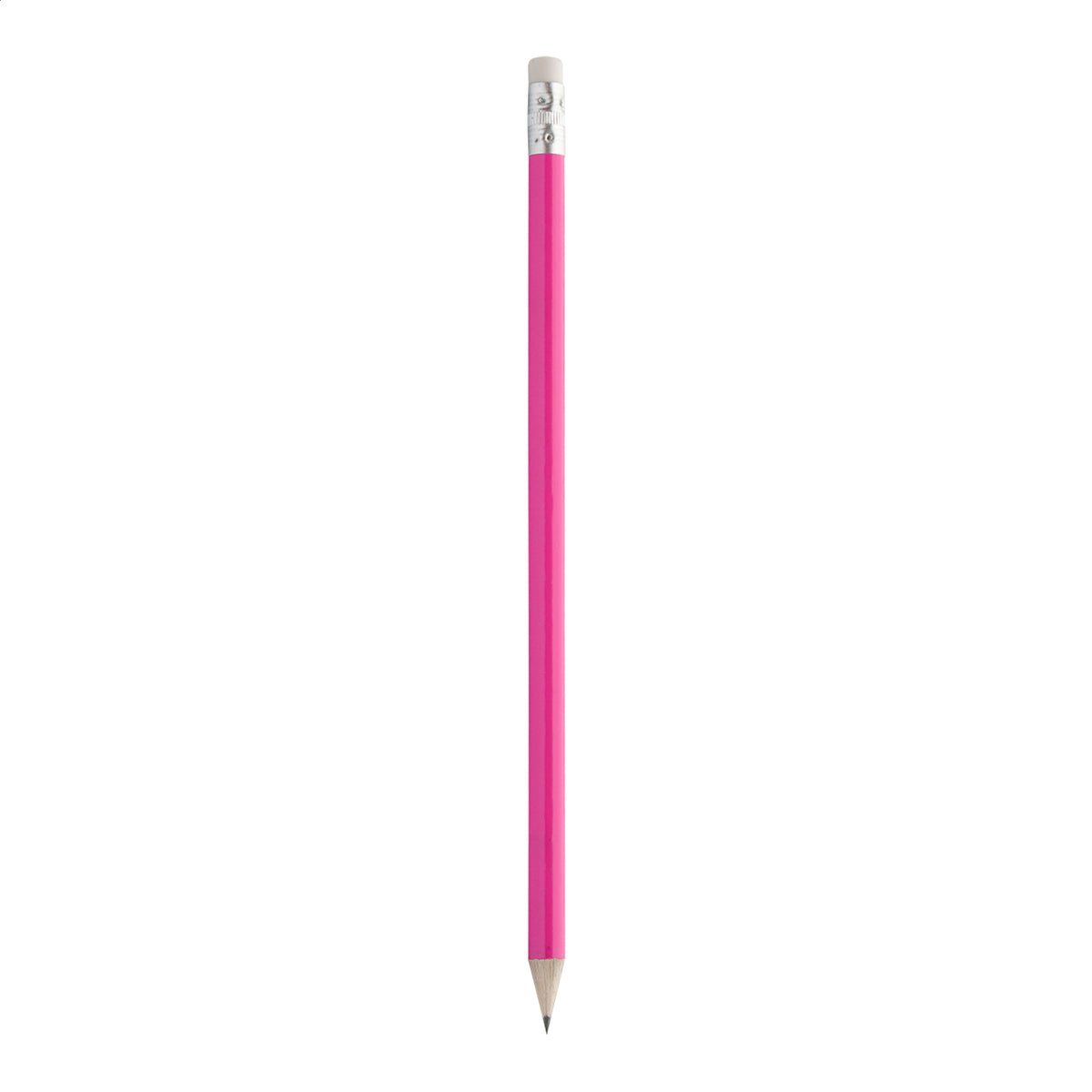 Woncil fa HB grafitceruza radírral, egyedi logózáshoz - pink