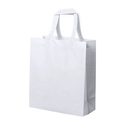 Duttak laminált non-woven bevásárlótáska fehér – Dekormunka