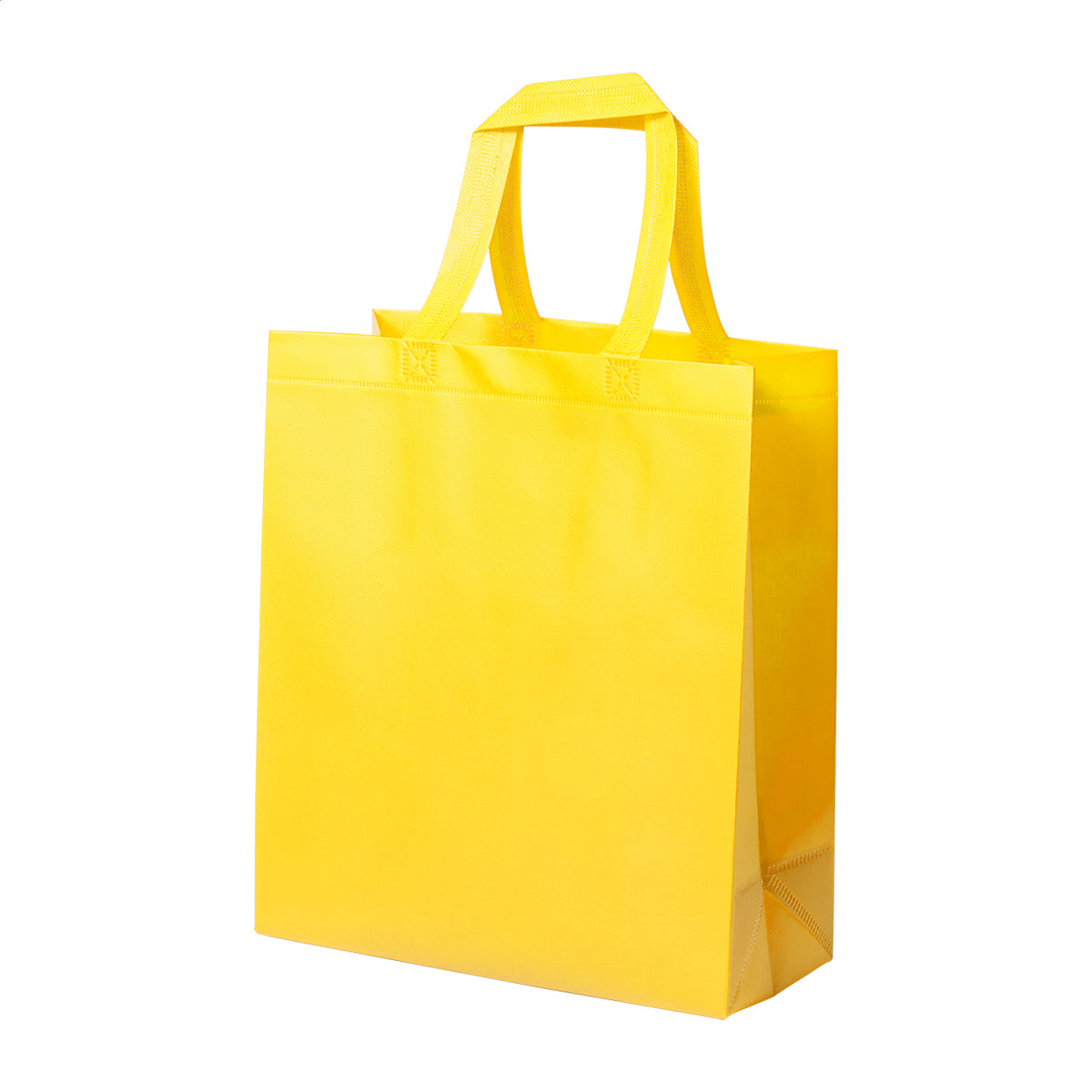 Duttak laminált non-woven bevásárlótáska sárga – Dekormunka