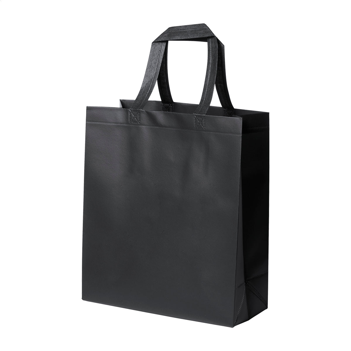 Duttak laminált non-woven bevásárlótáska fekete – Dekormunka