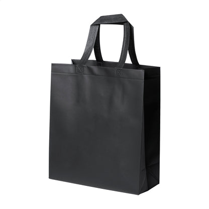 Duttak laminált non-woven bevásárlótáska fekete – Dekormunka
