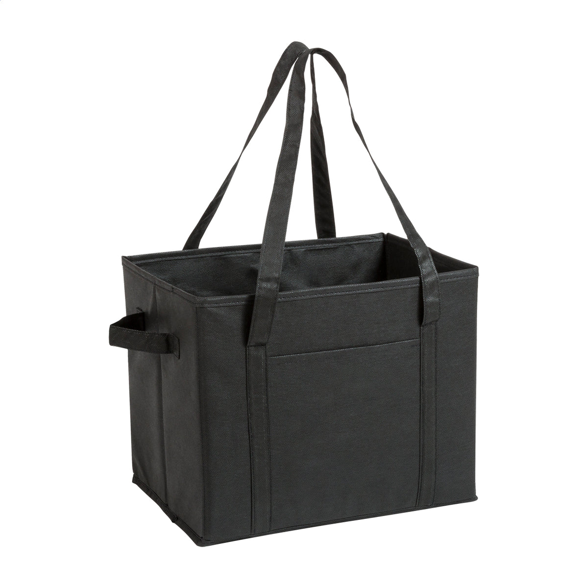 Butix non-woven csomagtartó táska fekete – Dekormunka