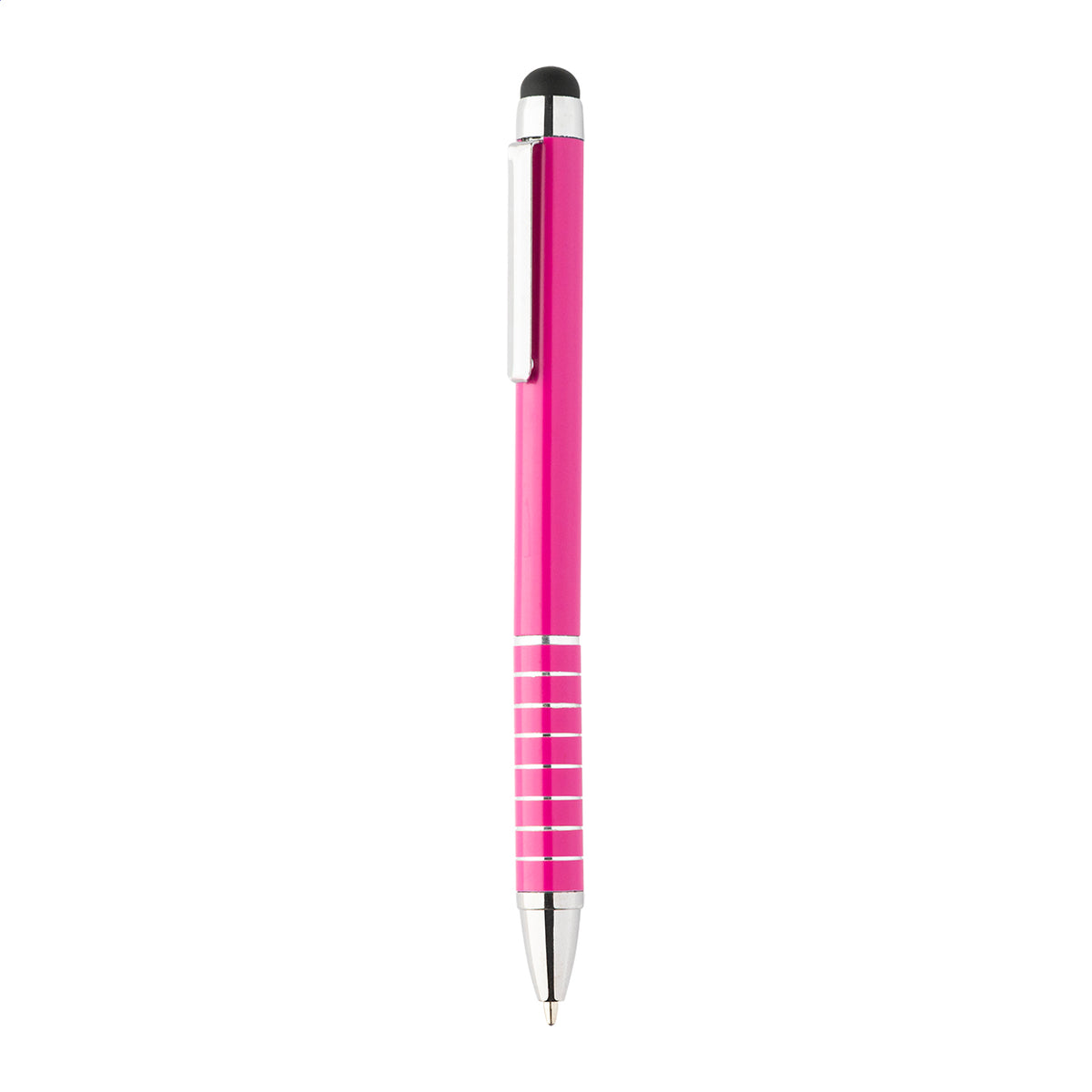 Gambit alumínium érintőképernyős reklámtoll, egyedi logózáshoz - pink