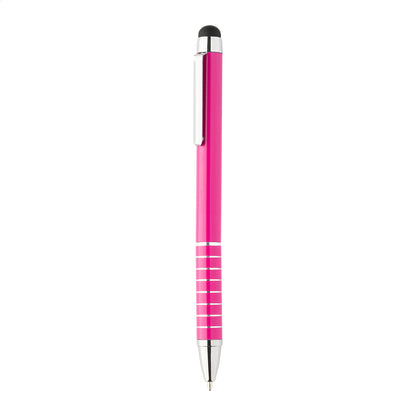 Gambit alumínium érintőképernyős reklámtoll, egyedi logózáshoz - pink