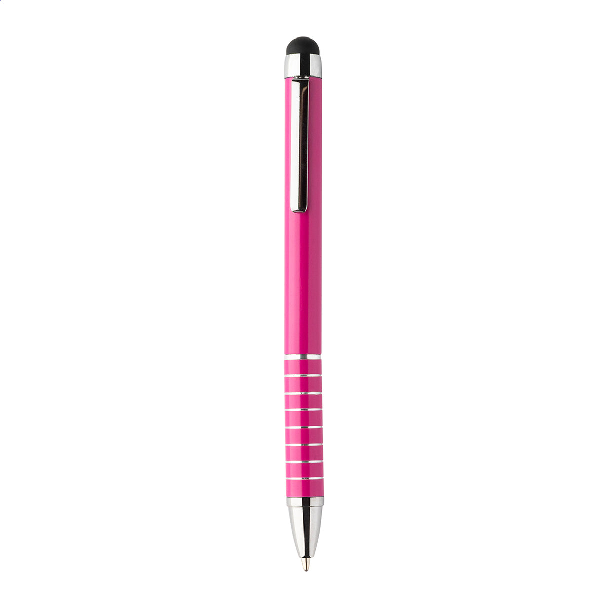 Gambit alumínium érintőképernyős reklámtoll, egyedi logózáshoz - pink - további kép 2
