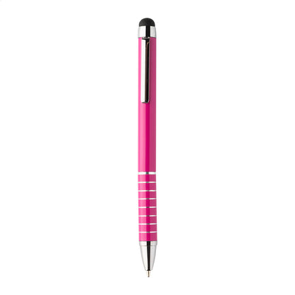 Gambit alumínium érintőképernyős reklámtoll, egyedi logózáshoz - pink - további kép 2
