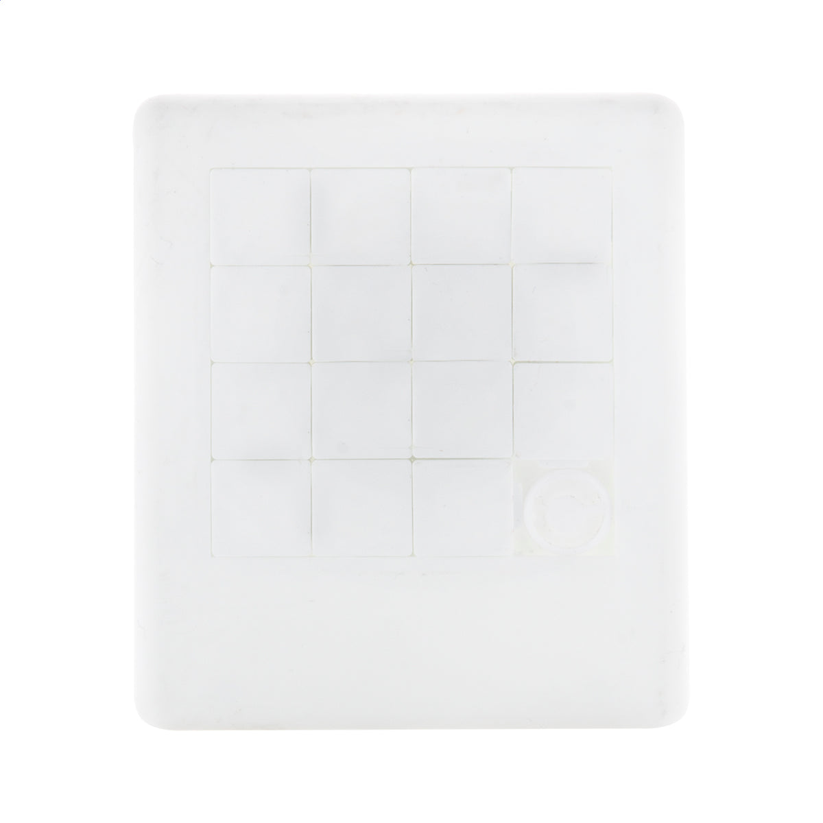 Rezimi újrahasznosított ABS mini csúsztatható puzzle fehér – Dekormunka