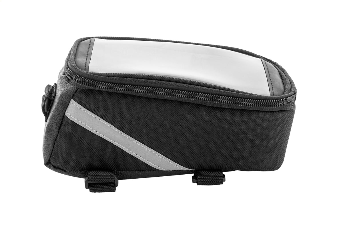 Velofon 600D RPET kerékpáros mobiltartó táska fekete – Dekormunka – további kép 3