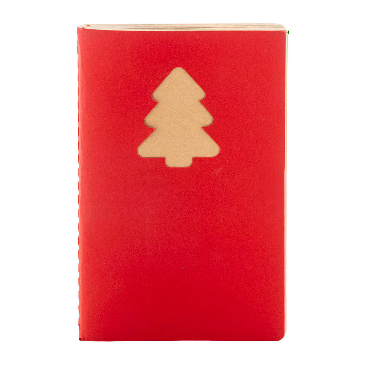 Jolbog újrahasznosított papír karácsonyi jegyzetfüzet piros – Dekormunka – további kép 2