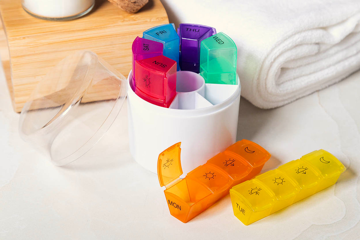 Everypill újrahasznosított ABS gyógyszeradagoló fehér – Dekormunka – további kép 8