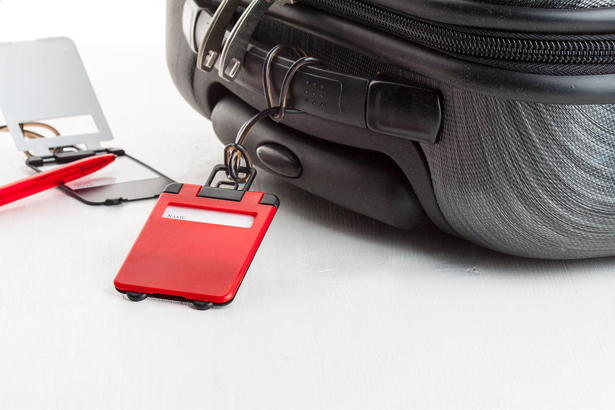 Glasgow műanyag bőröndcímke piros – Dekormunka – további kép 3