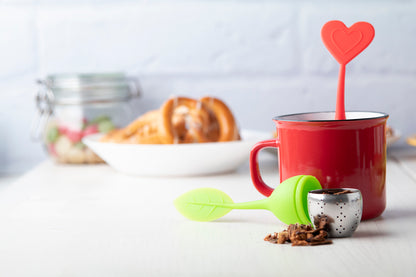 Jasmin szilikon teatojás, szív piros – Dekormunka – további kép 3
