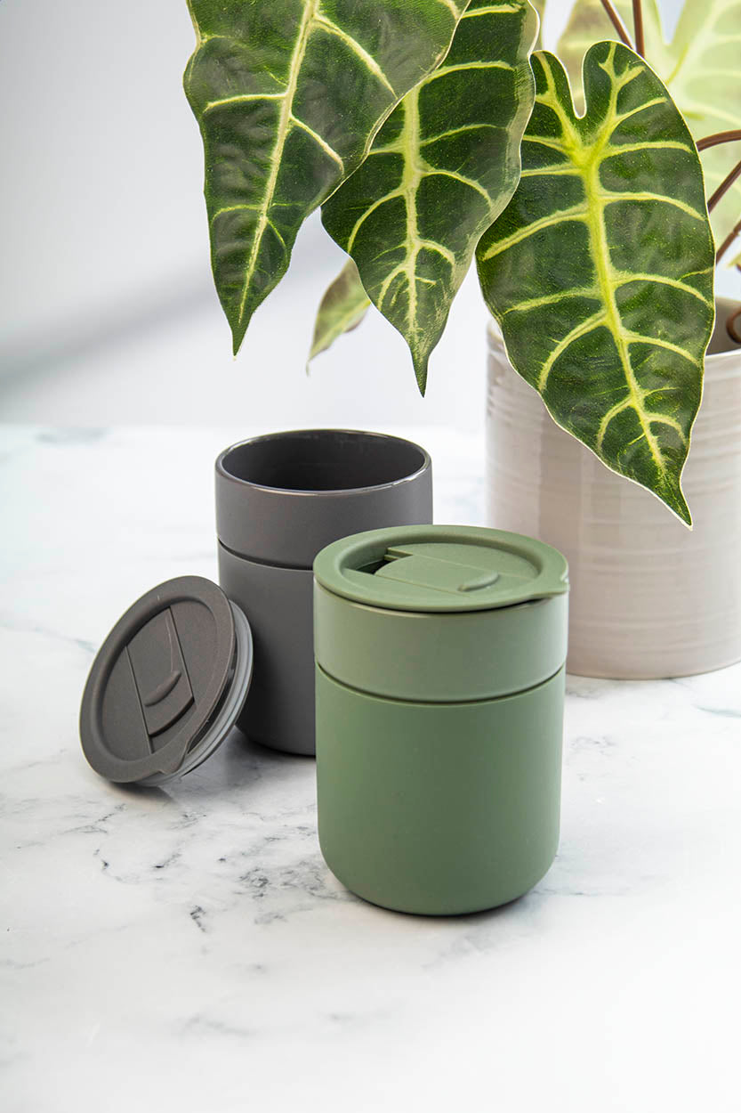 Liberica szilikon utazópohár zöld – Dekormunka – további kép 3