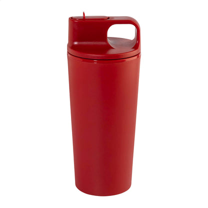 Sippulu PP műanyag thermopohár piros – Dekormunka
