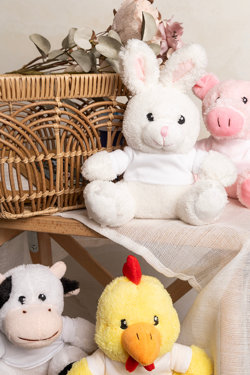 Rebunny RPET plüss nyuszi fehér – Dekormunka – további kép 5