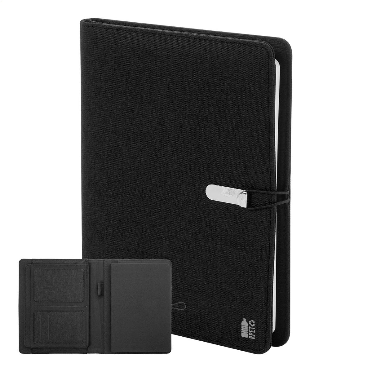 Shepherd A5 300D RPET iratmappa fekete – Dekormunka