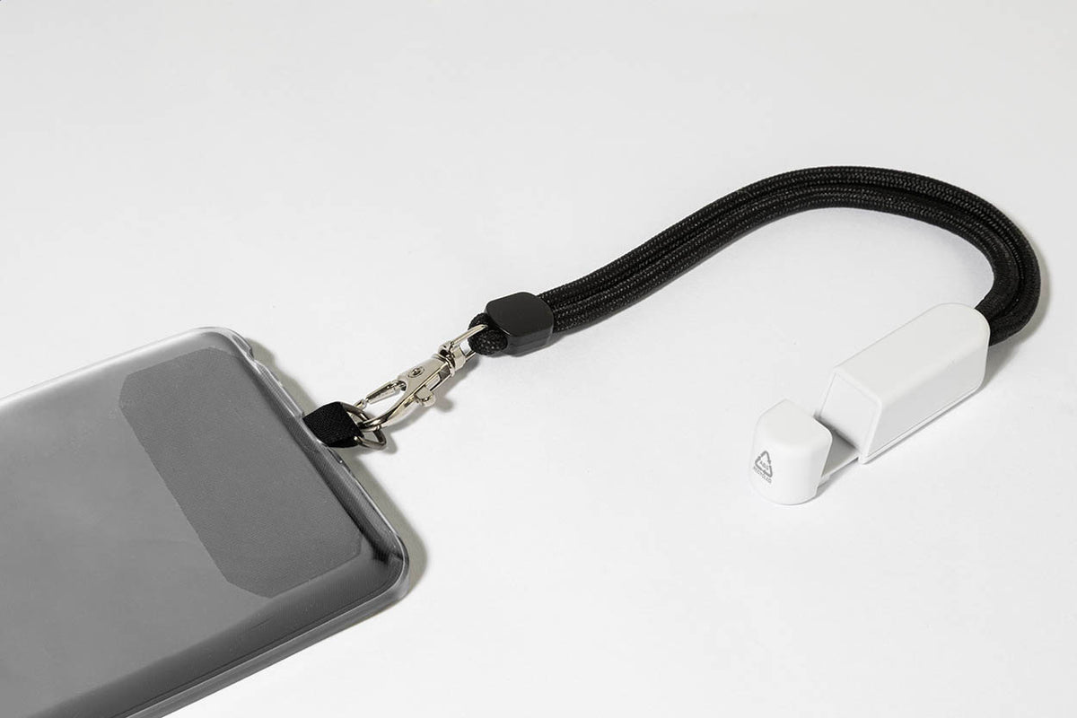 CuffStand RPET mobiltartó csuklópánt fehér – Dekormunka – további kép 4
