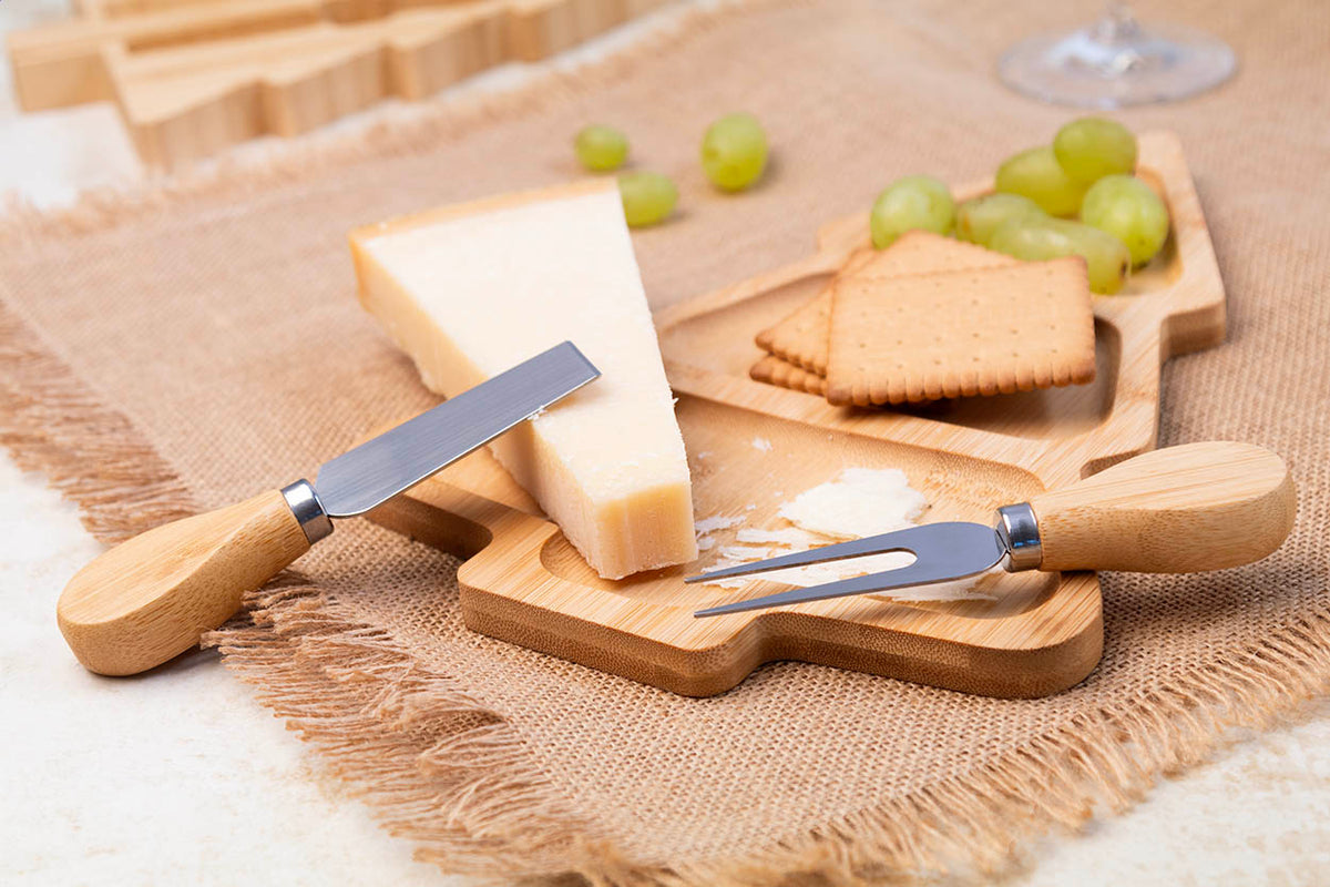 Jarlsberg rozsdamentes acél karácsonyi sajtkés szett natúr – Dekormunka – további kép 7