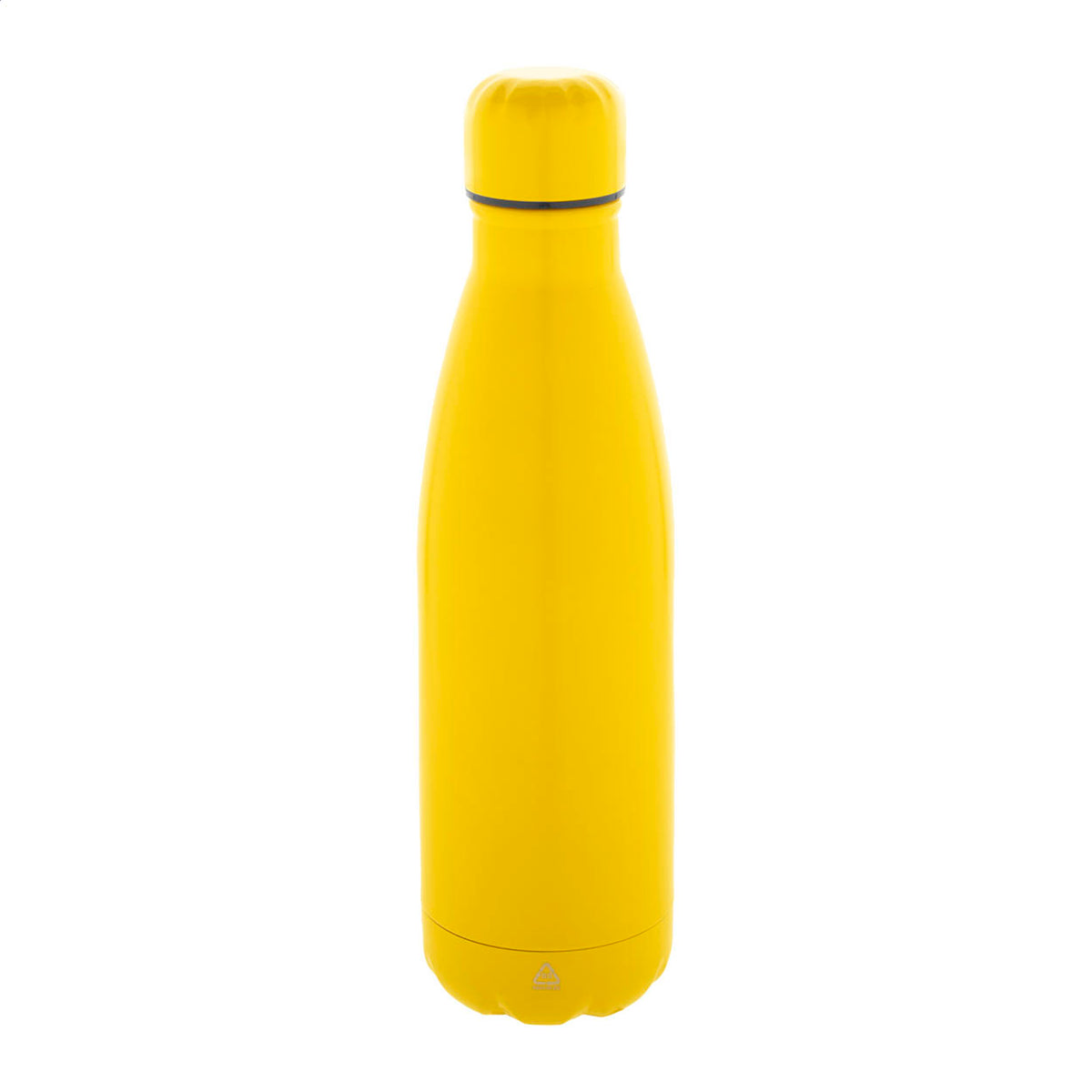 Refill újrahasznosított rozsdamentes acél kulacs sárga – Dekormunka