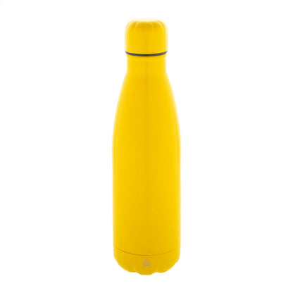 Refill újrahasznosított rozsdamentes acél kulacs sárga – Dekormunka