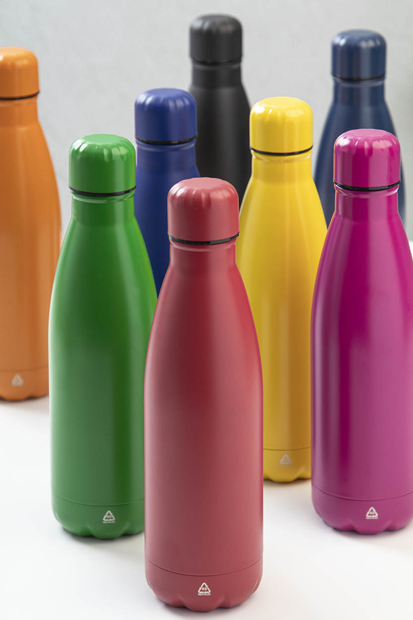 Refill újrahasznosított rozsdamentes acél kulacs piros – Dekormunka – további kép 7
