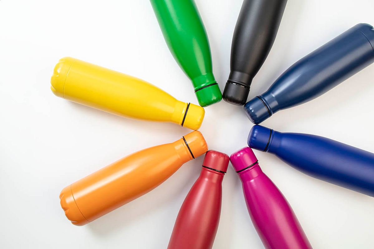 Refill újrahasznosított rozsdamentes acél kulacs pink – Dekormunka – további kép 3