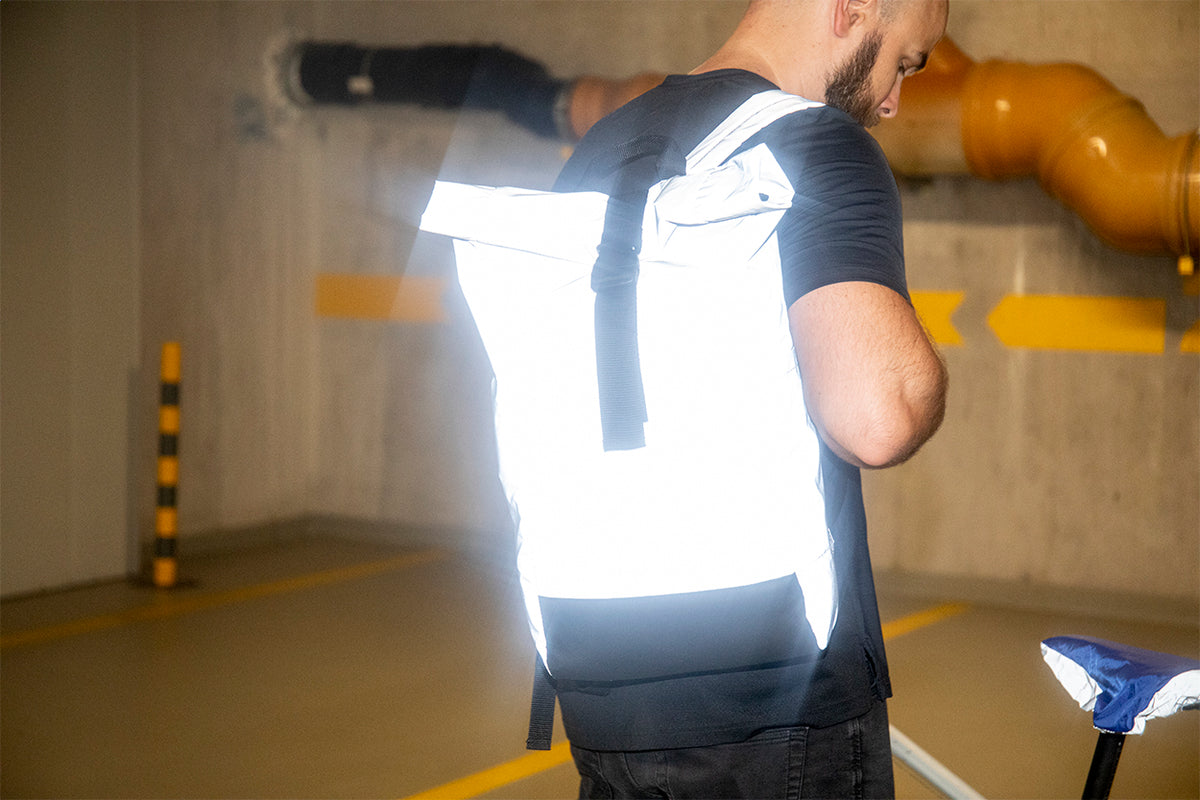 Lumiroll fényvisszaverő RPET hátizsák ezüst – Dekormunka – további kép 10