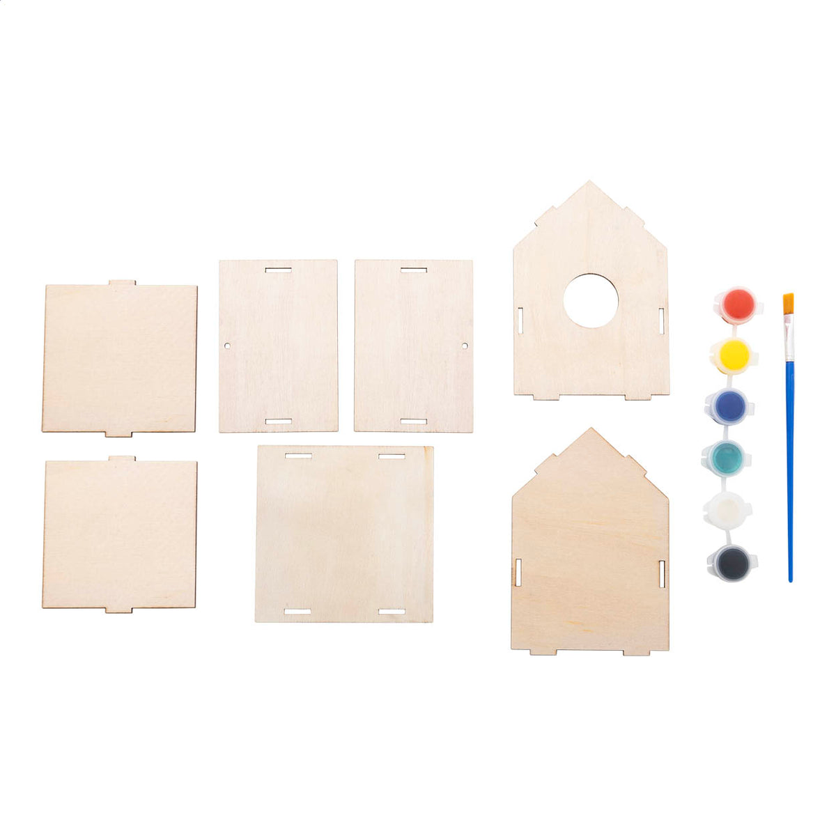 Titmice fa DIY madáretető natúr – Dekormunka – további kép 2