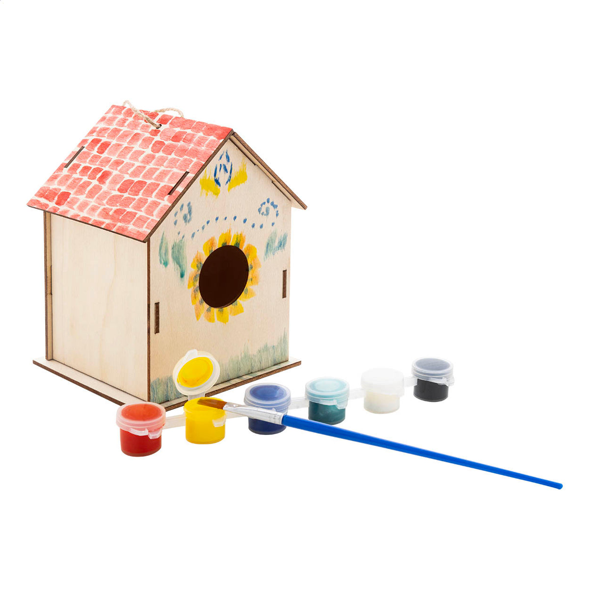 Titmice fa DIY madáretető natúr – Dekormunka – további kép 3