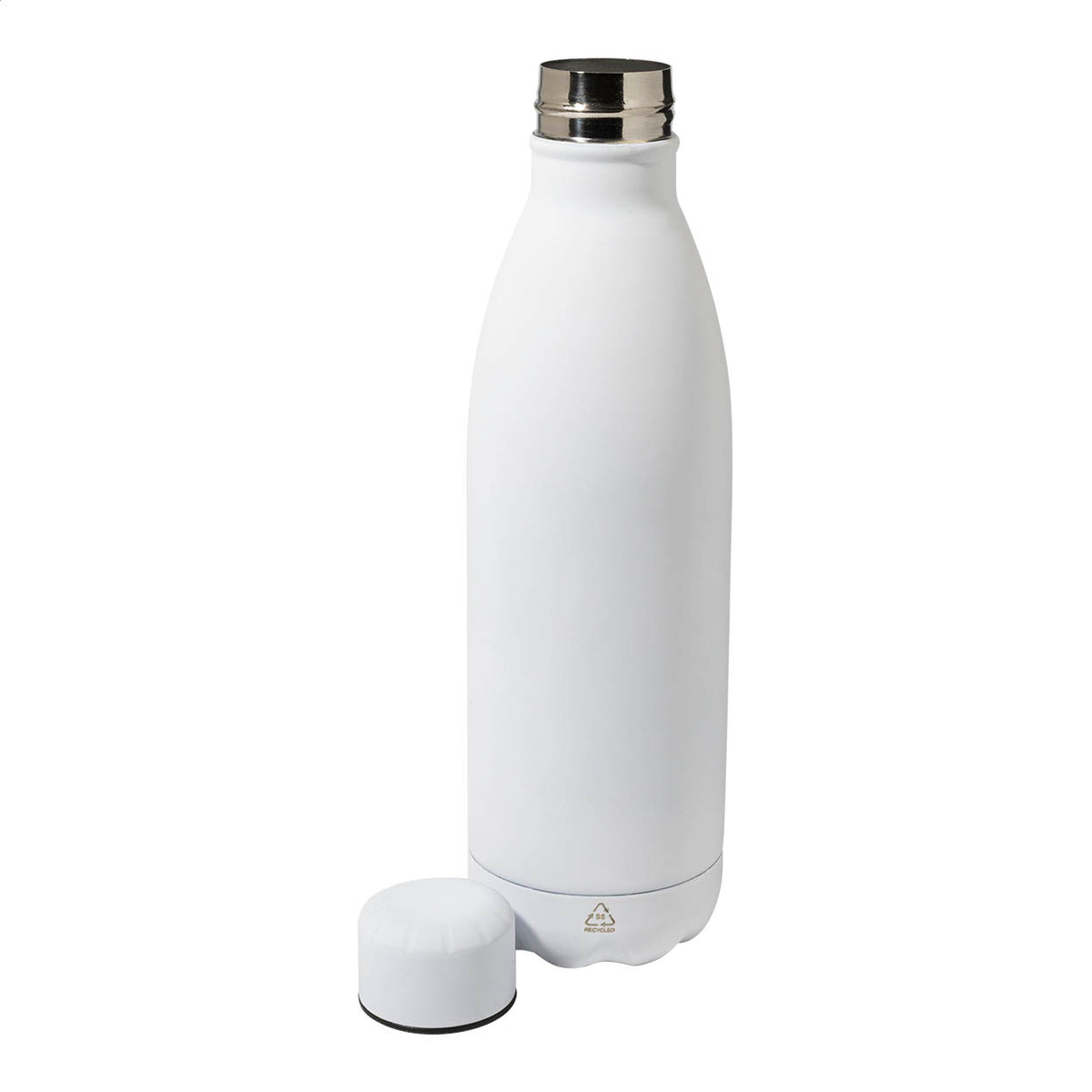 Refill Soft újrahasznosított rozsdamentes acél kulacs fehér – Dekormunka – további kép 2