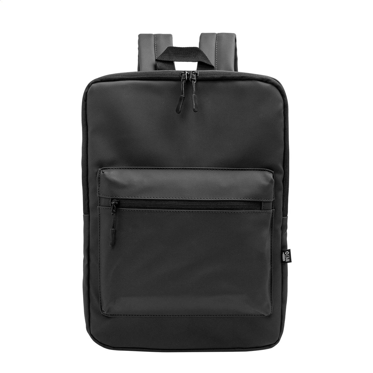 Slippu 600D RPET laptop hátizsák fekete – Dekormunka – további kép 2