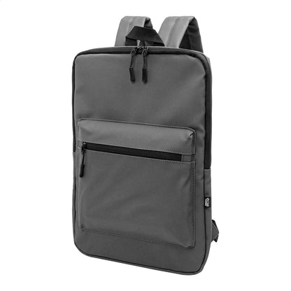 Slippu 600D RPET laptop hátizsák sötétszürke – Dekormunka