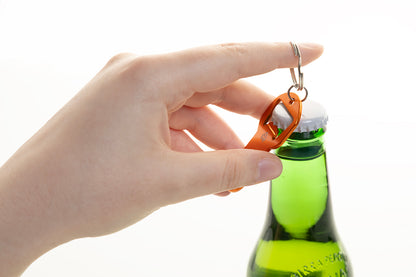 Biropi újrahasznosított alumínium üvegnyitós kulcstartó narancssárga – Dekormunka – további kép 6