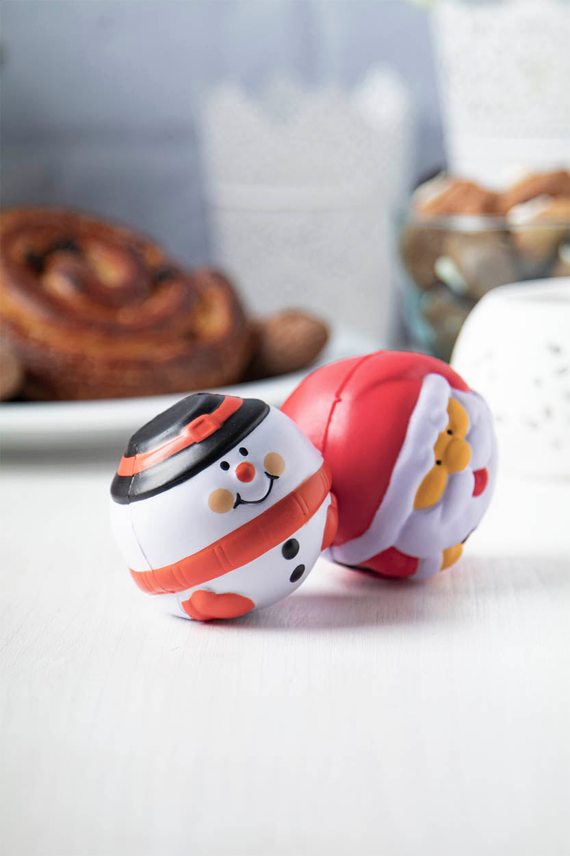 Santa Claus pU hab stresszlabda piros – Dekormunka – további kép 4
