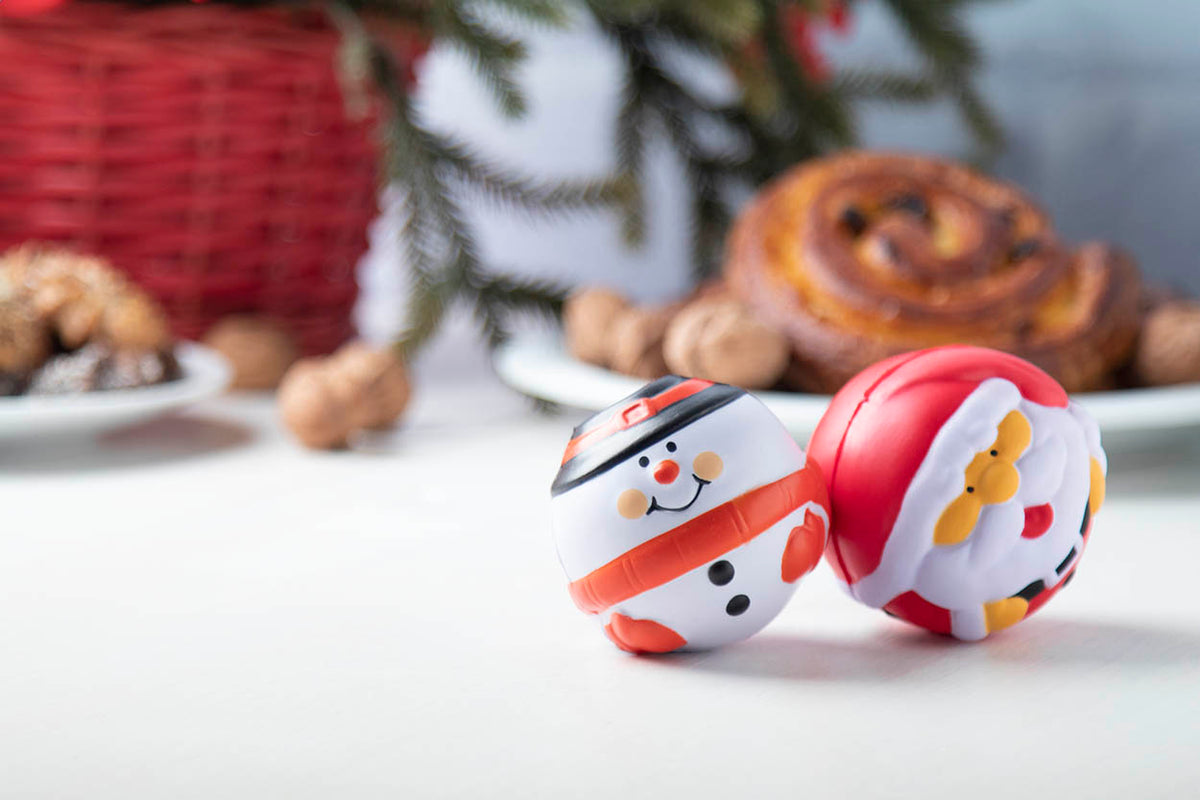 Santa Claus pU hab stresszlabda piros – Dekormunka – további kép 5