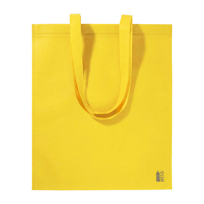 Rezzin újrahasznosított PET non-woven RPET bevásárlótáska sárga – Dekormunka