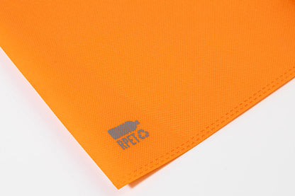 Rezzin újrahasznosított PET non-woven RPET bevásárlótáska narancssárga – Dekormunka – további kép 3