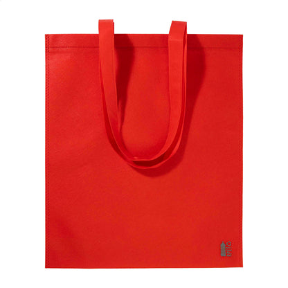 Rezzin újrahasznosított PET non-woven RPET bevásárlótáska piros – Dekormunka