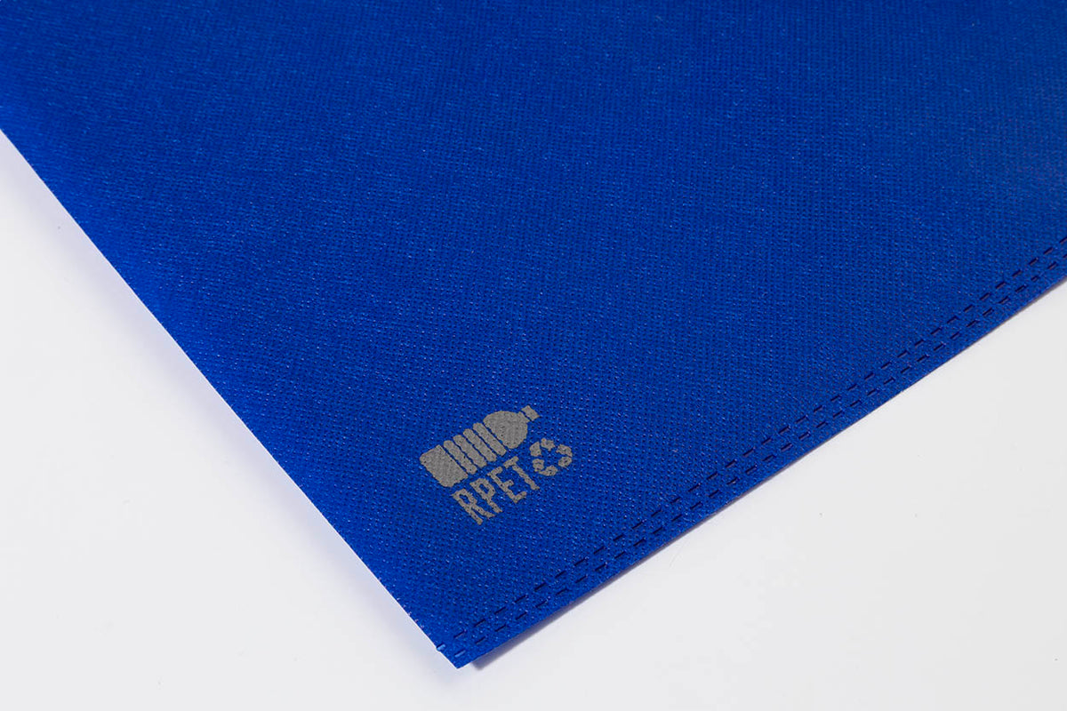 Rezzin újrahasznosított PET non-woven RPET bevásárlótáska sötét kék – Dekormunka – további kép 3