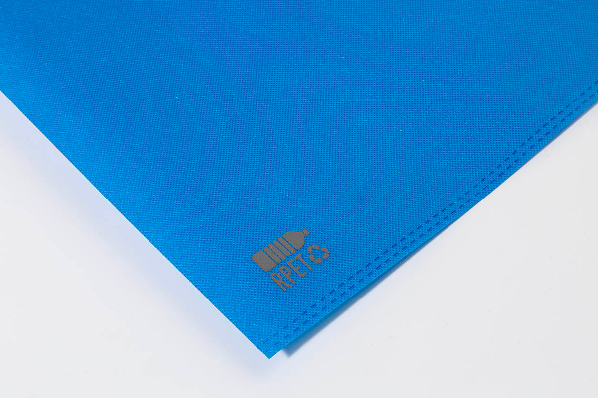 Rezzin újrahasznosított PET non-woven RPET bevásárlótáska kék – Dekormunka – további kép 2