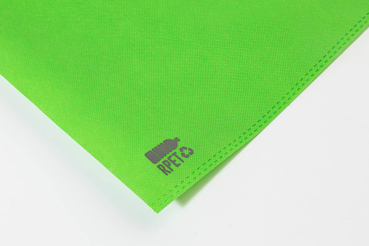 Rezzin újrahasznosított PET non-woven RPET bevásárlótáska zöld – Dekormunka – további kép 3