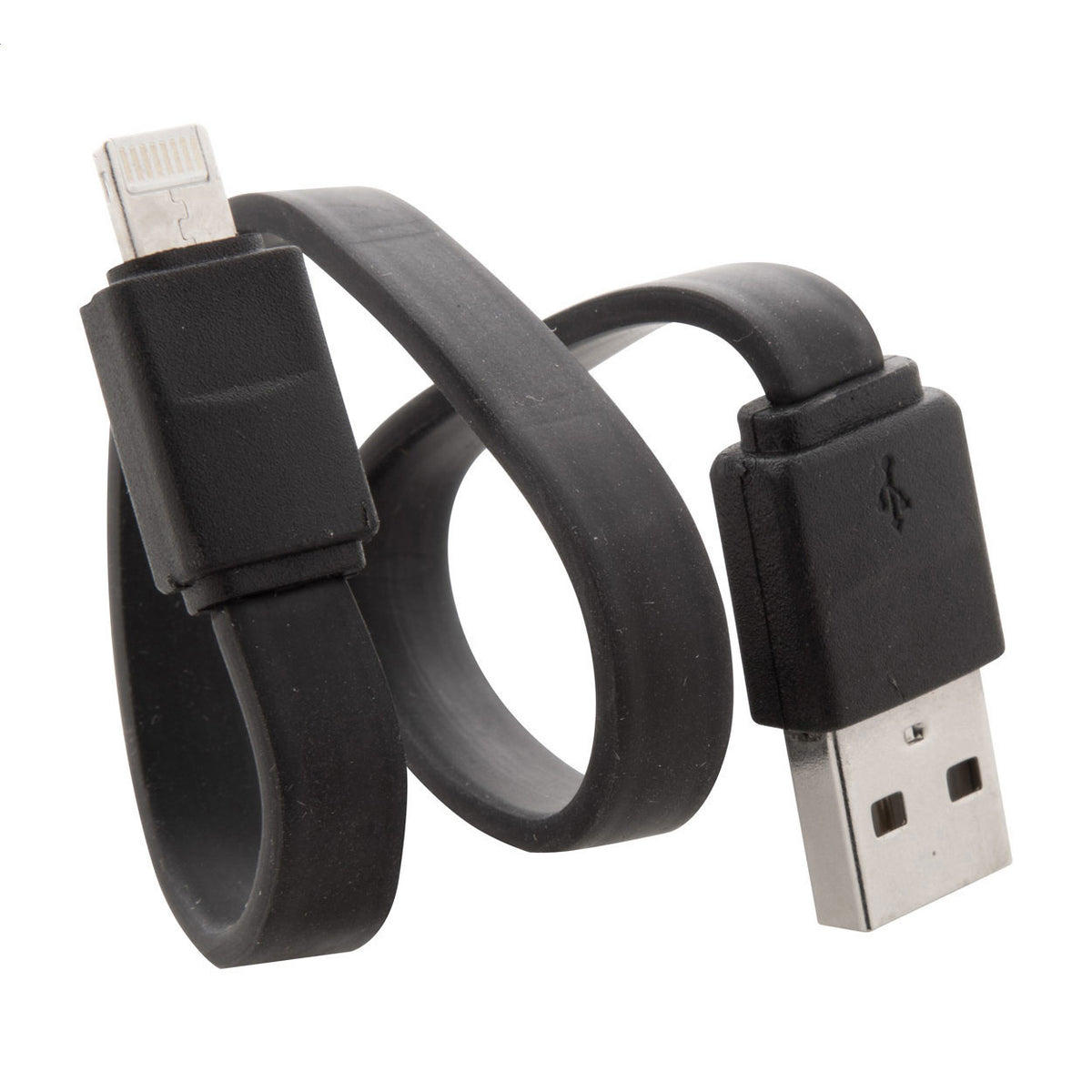 Stash műanyag USB töltőkábel fekete – Dekormunka