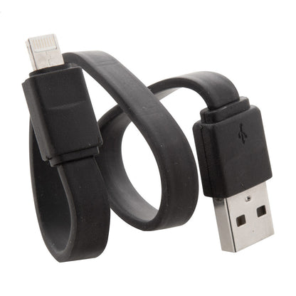 Stash műanyag USB töltőkábel fekete – Dekormunka